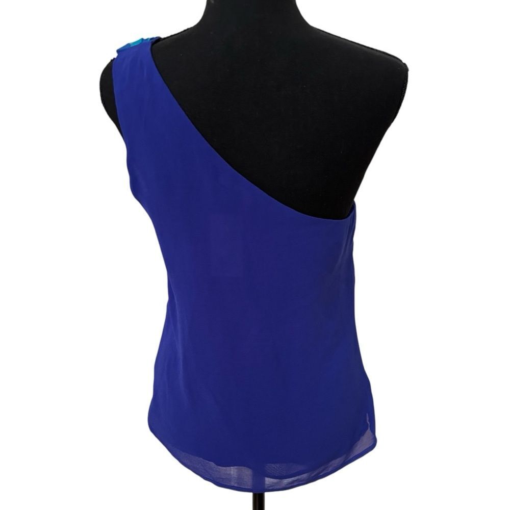 NWT C Luce One Shoulder Ruffled Top Small - Picture 2 of 4